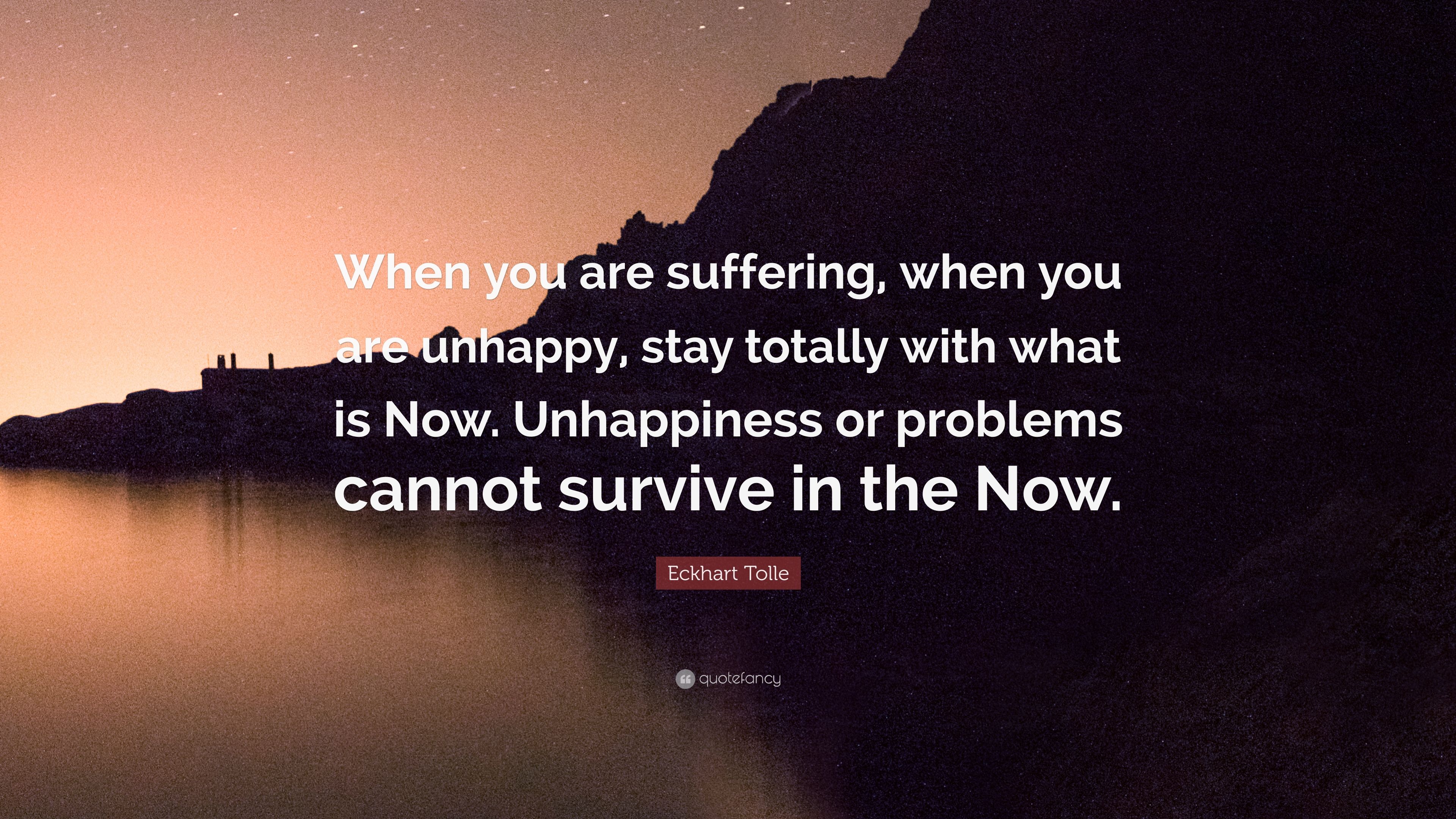 eckhart tolle quotes about suffering